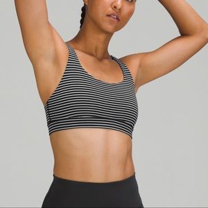 LuluLemon Energy Bra in Striped